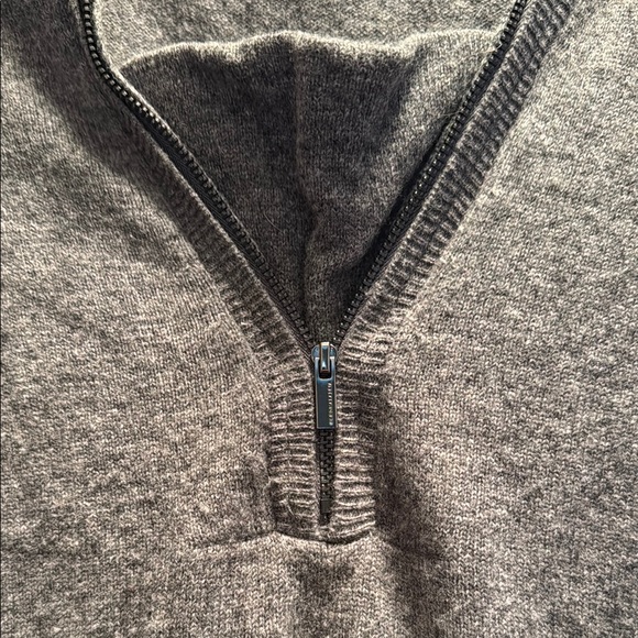 BCBG MAXAZARIA Gray Zippered Tunic Dress - Picture 4 of 7